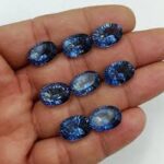 Blue Mystic cannabis strain buds, premium quality, UK delivery. Blue Mystic cannabis strain flowers with dense trichomes