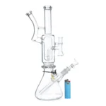 ROOR Tech x Eleven30 2-In-1 Beaker Bong Dab Rig premium glass design